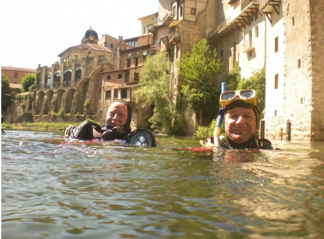 Bautismo y entrenamiento de buceo con el CPSG 